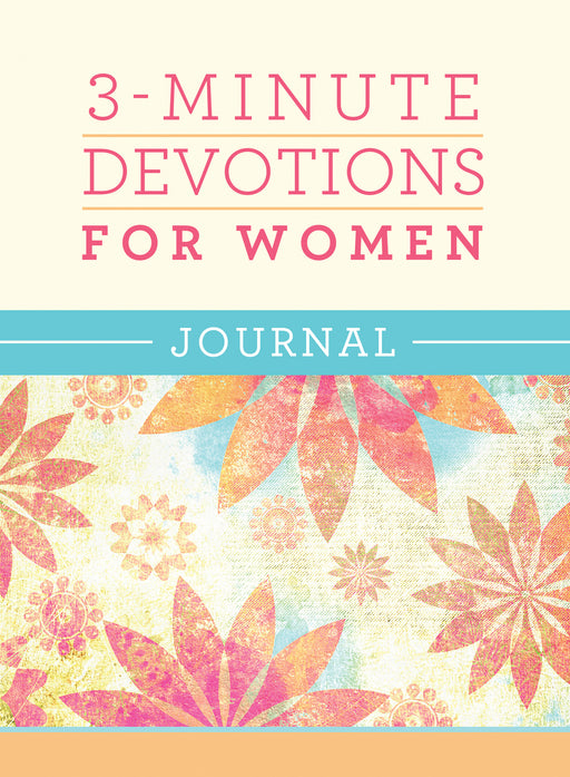 3-Minute Devotions For Women Journal-Spiralbound (Feb 2019)