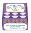 Prayer Cube-Easter Story Cubes w/Display & Gift Boxes (Pack of 12) (Pkg-12)
