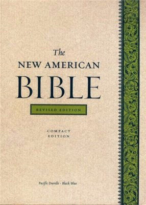 NAB New American Bible/Compact Edition (Revised)-Black/Blue Duvelle