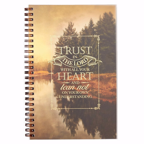 Notebook-Wirebound-Trust In The Lord (Nov)