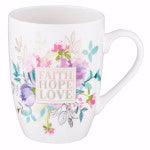 Mug-Faith Hope Love w/Gift Box (Nov)