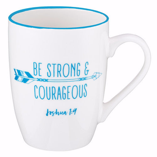Mug-Strong & Courageous w/Gift Box (Nov)