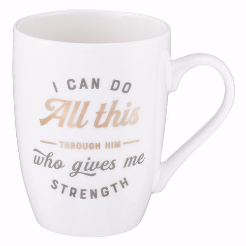 Mug-I Can Do All Things w/Gift Box (12 Oz) (Nov)