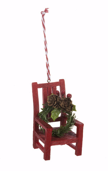 Ornament-Christmas In Heaven-Chair w/Hangtag (3")