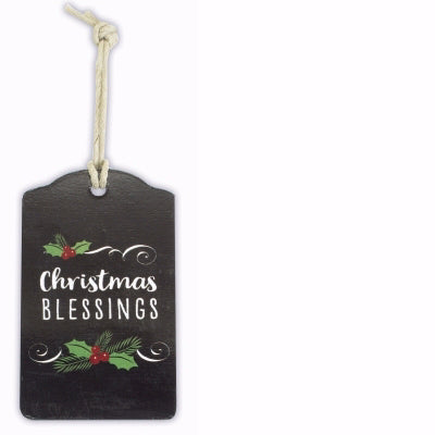 Holiday Gift Tag-Christmas Blessings