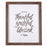 Wall Plaque-Thankful, Grateful, Blessed (13 x 15.75) (Nov)