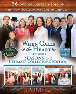 DVD-When Calls the Heart: SPECIAL PRICE: Ultimate Collector's Edition-Seasons 1-5 (36 DVD)