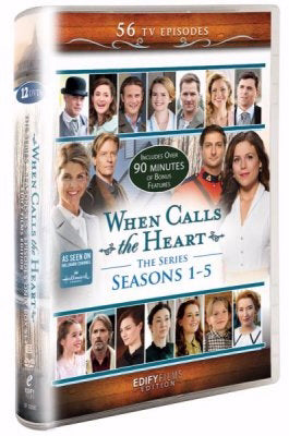 DVD-When Calls the Heart: SPECIAL PRICE: Series Edition-Seasons 1-5 (12 DVD)