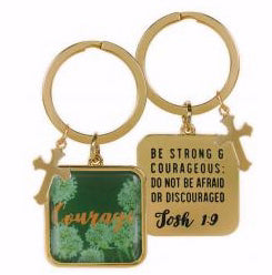 Key Chain-Golden Wisdom-Courage