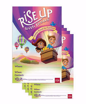 Rise Up With Jesus: Publicity Posters (Pack Of 5) (Dec) (Pkg-5)