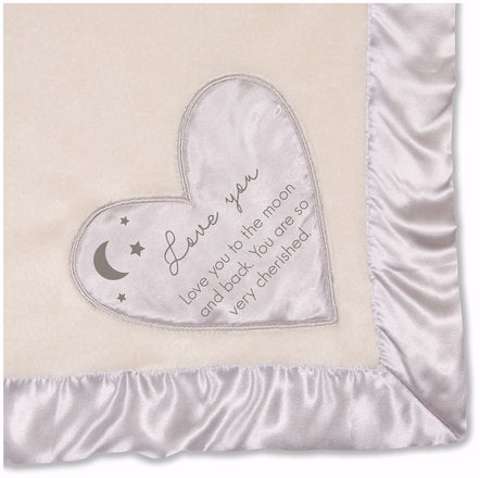 Comfort Blanket-Royal Plush-Love You To The Moon (40 x 30)