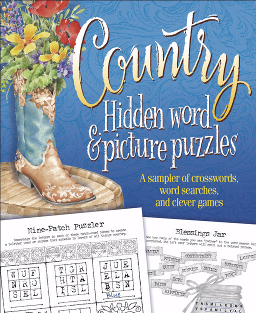 Country Hidden Word & Picture Puzzles
