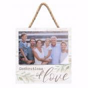 Jute Hanging Photo Frame-Generations Of Love (7 x 7)