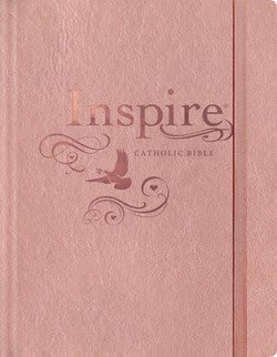 NLT2 Inspire Catholic Bible-Pink Hardcover (Nov)