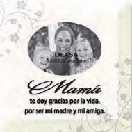 Spanish Photo Frame-Mama, I Give You Thanks (Mama, Te Doy Gracias) (5" x 5")