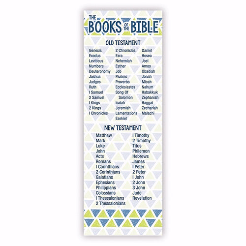 Bookmark-Bible Basics-Books Of The Bible (Pack of 10) (Pkg-10)