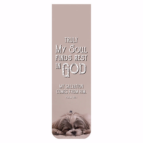 Magnetic Bookmark-My Soul Finds Rest