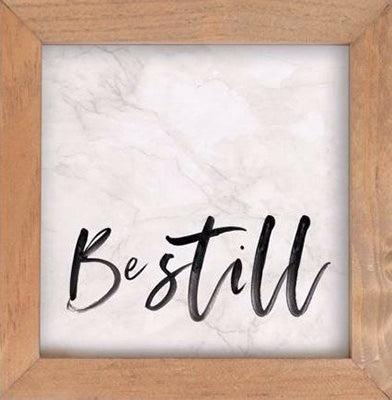 Wall Decor-Delicately Designed-Be Still (7 x 7)