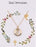 Necklace-First Communion-Gold/Clear (15") (Carded) (Jan 2019)