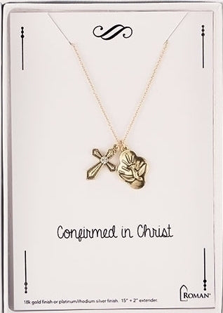 Necklace-Confirmation-Gold (15") (Carded) (Jan 2019)