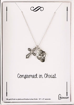 Necklace-Confirmation-Silver (15") (Carded) (Jan 2019)