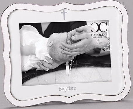Frame-Baptism (Holds 4 x 6 Photo) (Jan 2019)