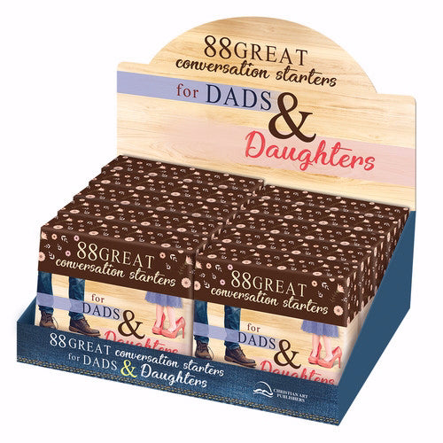 Merchandiser-Conversation Starters For Dads & Daughters Pre Pack Of 12  (Pkg-12)