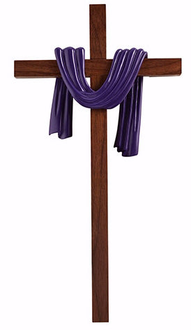 Cross-Lenten Robe-Antique Purple Finish (10")