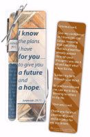 Gift Set-I Know The Plans I Have For You Pen & Bookmark (Jeremiah 29:11 ESV)