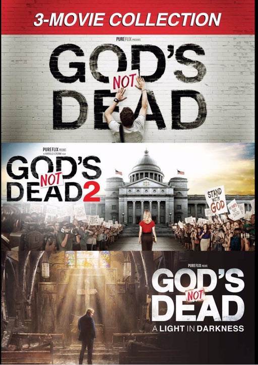 DVD-God's Not Dead: 3-Movie Collection (3 DVD)