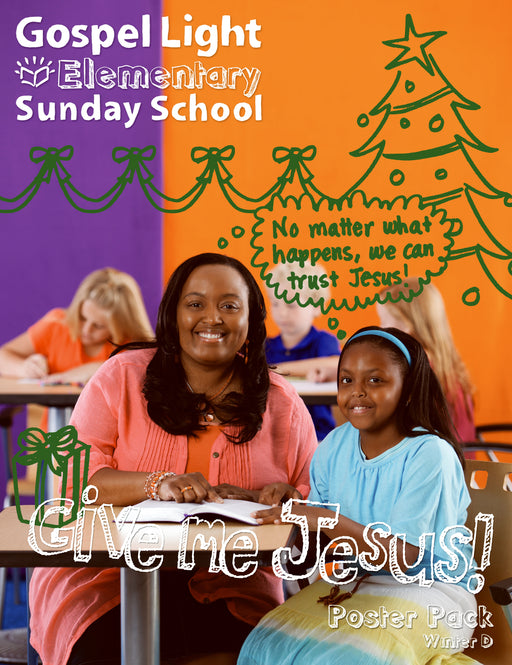 Gospel Light Winter 2018-2019: Elementary Bible Teaching Poster Pack (Grades 1-4)-Year D (#2241)