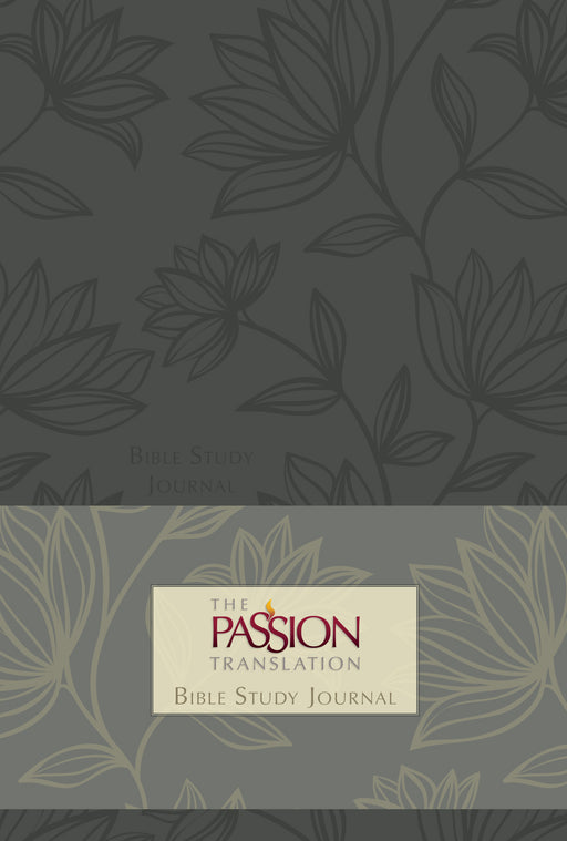 The Passion Translation Bible Study Journal-Floral Design Faux Leather (Feb 2019)