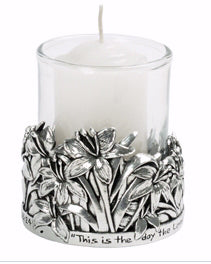 Candle Wrap-Lillies (2-3/4" x 2-1/2")