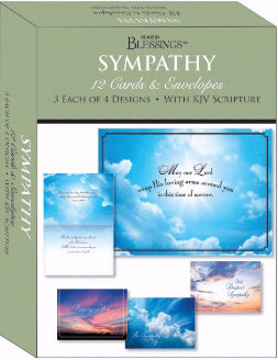 Card-Boxed-Shared Blessings-Sympathy Clouds In The Sky (Box Of 12) (2019) (Pkg-12)