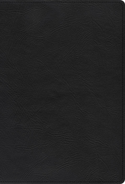 KJV Super Giant Print Reference Bible-Black Genuine Leather (May 2020)
