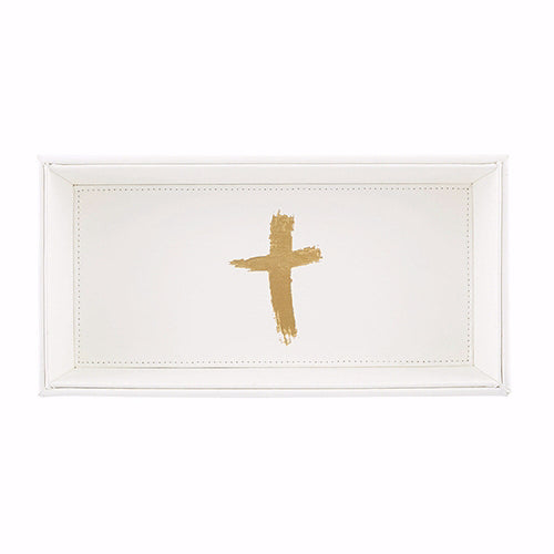 Tabletop Tray-Cross Icon (10" x 5")