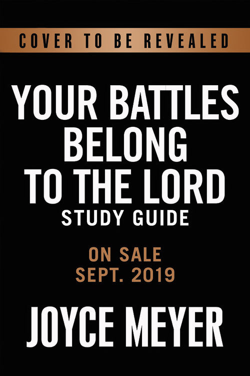 Your Battles Belong To The Lord Large Print (Sep)