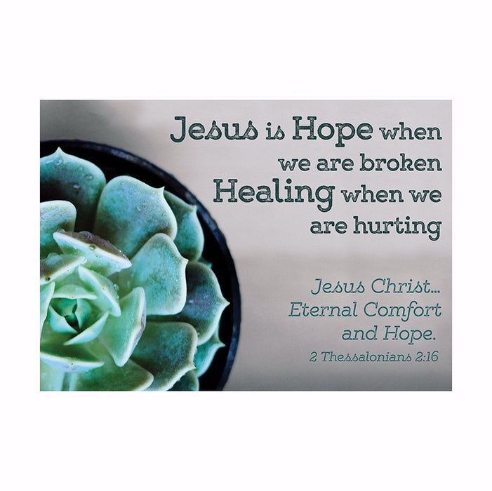 Postcard-Jesus Is Hope (6 x 4.25) (Pack Of 6) (Pkg-6)