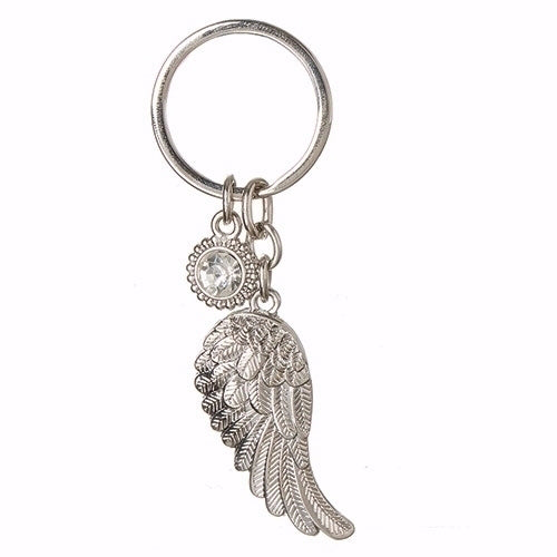 Key Ring-April Angel Wing