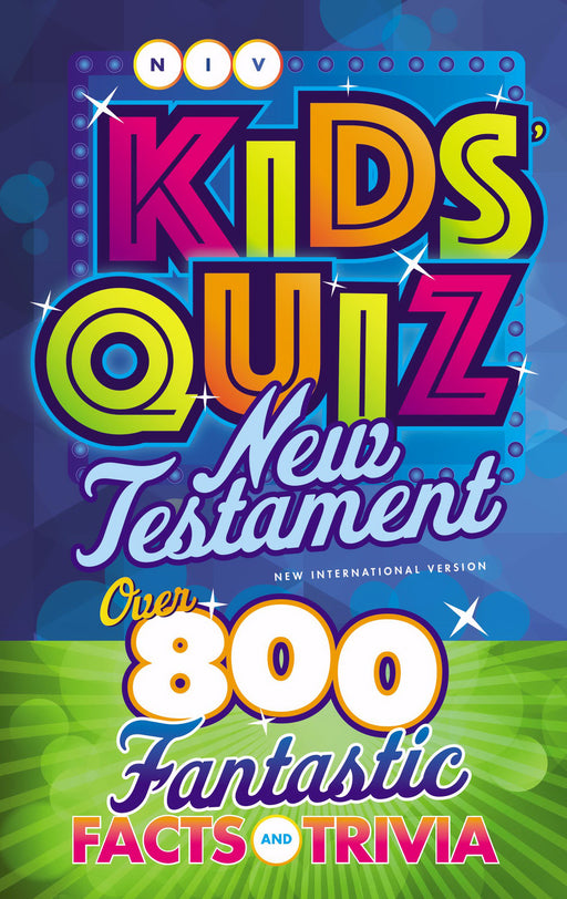 NIV Kids' Quiz New Testament (Comfort Print)-Softcover (Mar 2020)