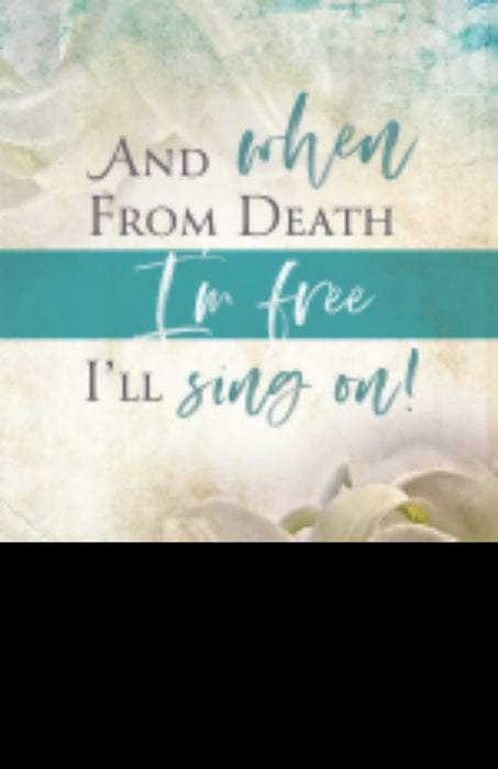 Bulletin-Easter-I'll Sing On (Pack Of 50) (Jan 2020) (Pkg-50)