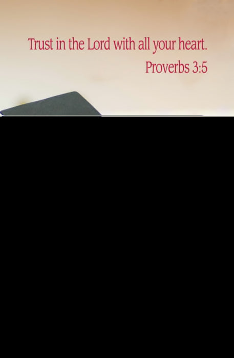 Bulletin-Graduation-Trust (Proverbs 3:5) (Pack Of 50) (Jan 2020) (Pkg-50)