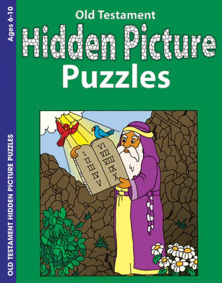 Old Testament Hidden Picture Puzzles (Ages 6-10)