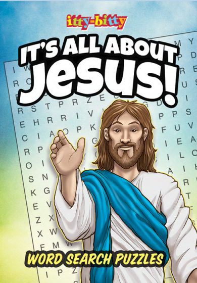 Itty-Bitty It's All About Jesus! Word Search Puzzles