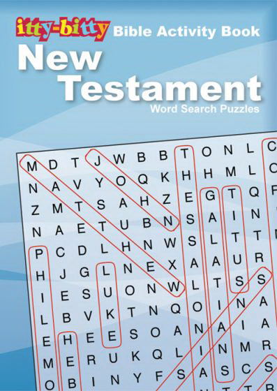Itty-Bitty New Testament Word Search Puzzles