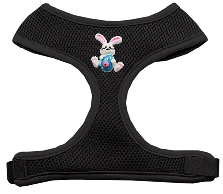 Easter Bunny Chipper Black Harness Large