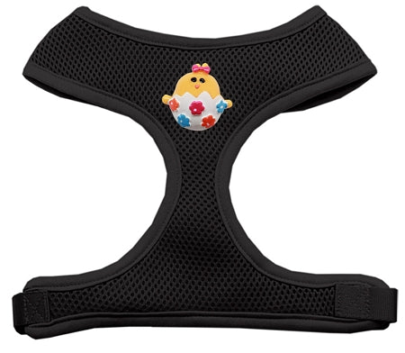Easter Chick Chipper Black Harness Small