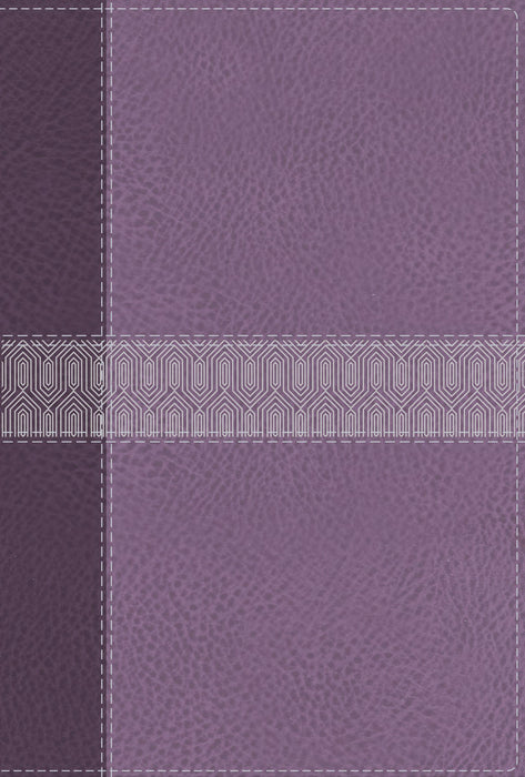 NIV Giant Print Compact Bible (Comfort Print)-Purple Leathersoft (Jun)