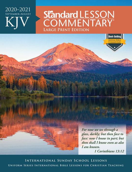 KJV Standard Lesson Commentary 2019-2020-Large Print Edition (Jun)