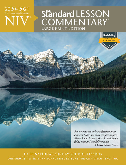 NIV Standard Lesson Commentary 2020-2021-Large Print Edition (Jun)
